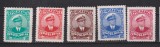 IUGOSLAVIA 1935 MI. 315-319 MH