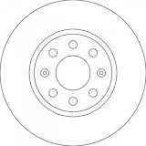 Disc frana fata TRW DF4796