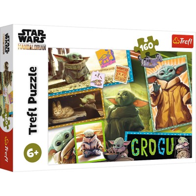 PUZZLE TREFL 160 STAR WARS MANDALORIANUL SuperHeroes ToysZone foto