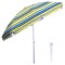 Pachet Umbrela protectie solara 2.4m + suport tip burghiu alb Zilan ZTS8488_2