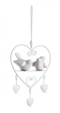 Cumpara ieftin Set 4 decoratiuni suspendabile Bird 18x13x6 cm