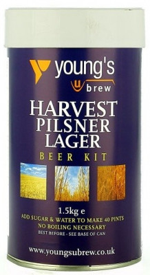 Young&amp;#039;s Harvest Lager 40pt - kit pentru bere de casa 23 litri foto