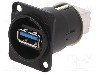Conector, Neutrik, NAUSB3-B
