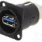 Conector, Neutrik, NAUSB3-B