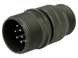 Conector Circular Aliaj Aluminiu 18 MS/DS