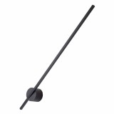 Cumpara ieftin Aplica perete alba/neagra iluminare LED Risela 8x15x79 cm metal/acril IP44, W0267 - Maxlight Negru