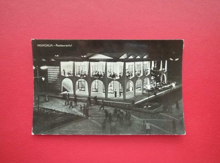 CARTE POSTALA - RPR - MANGALIA - RESTAURANTUL