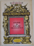 STIINTA NESTIINTEI NOASTRE , STUDII SI ESEURI FILOSOFICE de ION BATLAN , 1996