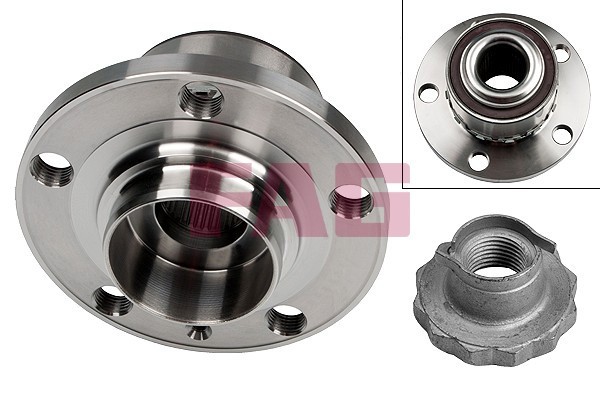 FAG 713 6108 20 Set rulment roata