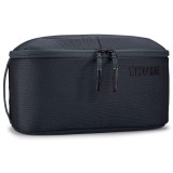 Geanta de toaleta Thule Subterra 2 din nylon, gri &icirc;nchis, cu husa TSA