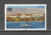 O.N.U.Geneva.1990 Palatul Natiunilor Geneva-Pictura SN.575, Nestampilat
