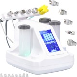 Aparat cosmetic multifuncțional 5 &icirc;n 1 pentru curățare cu hidrogen, electroterapie, radiofrecvență RF, ultrasunete și mezoterapie beauty PRO