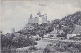 CP SIBIU Hermannstadt Castelul Bran Torzburg Brasov ND(1917), Circulata, Fotografie