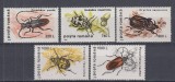 ROMANIA 1996 LP 1404 INSECTE UZUALE SERIE MNH