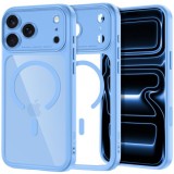 Cumpara ieftin Husa MagSafe pentru Apple iPhone 18 Pro Max / 17 Pro Max, Tech-Protect, MagPeak CC, Bleu