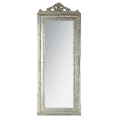 Oglinda Vintage Silver din rasina 90 cm