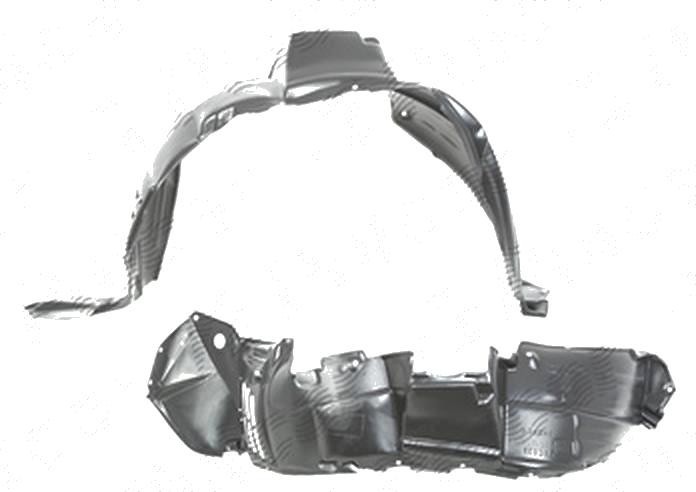 Carenaj aripa interioara, aparatori noroi Lexus Rx (Xu30), 02.2003-04.2009, fata, Stanga, polipropilena + polietilena