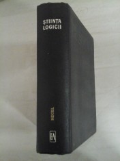 STIINTA LOGICII - HEGEL