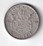 ROMANIA 200 LEI 1942 REGELE MIHAI