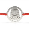 Bratara Argint 925 Snur, Clopotelul Zdanganici, Atcom, Femei, Argintiu, 12mm, Cadou Valentine&#039;s Day, Craciun, Martisor