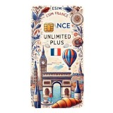 ESIM France, Unlimited Plus, 30 Days