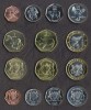 BOTSWANA SET COMPLET DE MONEDE 5+10+25+50 Thebe +1+2+5 Pula 2000-2007 UNC, America Centrala si de Sud