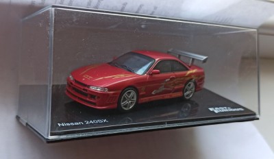 Macheta Nissan 240SX rosu Fast and Furious - IXO/ Altaya 1/43 foto