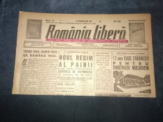 ZIAR ROMANIA LIBERA 7 OCTOMBRIE 1945