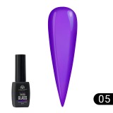 Ojă semipermanentă cu efect de vitraliu Global Fashion 8ml, Tinted Glass 05