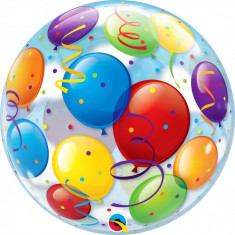 Balon Bubble 22&amp;quot;/56 cm, Baloane, Qualatex 15606 foto