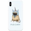 Husa silicon pentru Apple Iphone XS Max, Pugicorn