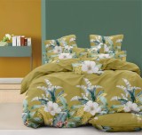 Cumpara ieftin Set Lenjerie Pat Dublu Lux Microsatin Savin - Material Fin, Usor de Intretinut