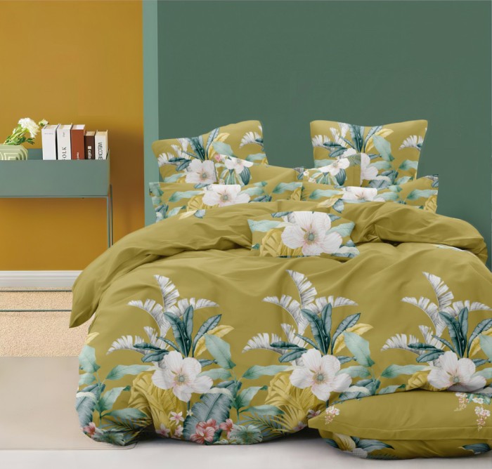Set pat dublu lux din microsatin Savin