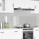 VidaXL Spate de bucătărie Transparent 90 x 50 cm sticlă securizată 3415537
