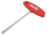 Cheie tubulară hexagonală 5,5mm oțel crom-vanadium nichelată