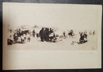 Carte postala, necirculata, reproducere dupa pictura foto