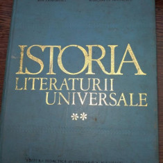 Ion Zamfirescu-istoria Literaturii Universale