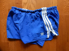 Pantaloni scurti vintage Adidas Made in Yugoslavia. Marime XL, vezi dimensiuni foto