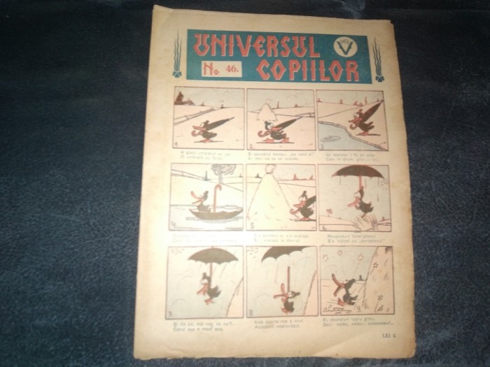 REVISTA UNIVERSUL COPIILOR NR 46 ANUL V