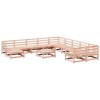 VidaXL Set canapele grădină, 12 piese, lemn masiv brad douglas 3299653