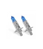 Set de 2 becuri Halogen H1 100W +130% intensitate Alb Xenon 12V, Carguard