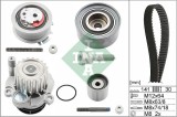 INA 530 0463 30 Set pompa apa + curea dintata