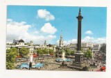 FA61-Carte Postala- MAREA BRITANIE - London, Trafalgar square, circulata 1968, Fotografie
