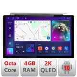 Navigatie dedicata Citroen C4 Quad Core N-088 Edonav ecran 13&quot; 2K 8 si 128 Android Waze USB Navigatie 4G 360 Toslink Youtube Radio CarStore Technology
