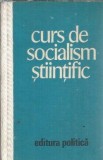 Curs de Socialism Stiintific Editura Politica 1975 Carte Veche Filosofie Istorie Studii Coperta Cartonata