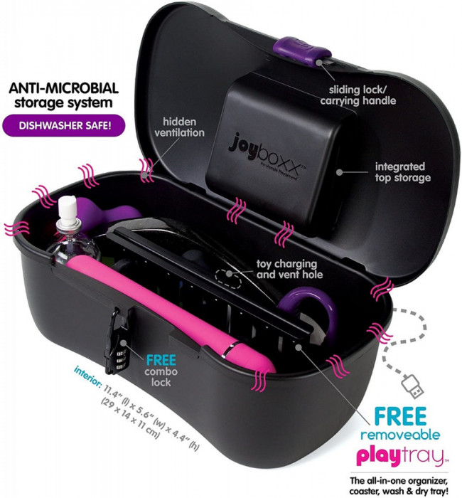 JOYBOXX - Hygienic Storage System Negru