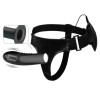 Strap-on Dildo cu Vibratii si Telecomanda Pretty Love, 18.5cm, Silicon Unisex, Ham Ajustabil, Viteze Multiple