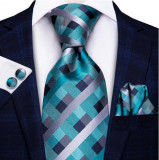 Set cravata + batista + butoni - matase - model 456