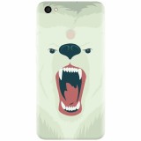 Husa silicon pentru Xiaomi Redmi Note 5A, Fierce Polar Bear Winter