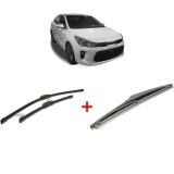 Cumpara ieftin Set 3 stergatoare KIA RIO IV (YB, SC, FB) 2017 - 2023, pentru parbriz si luneta, Bosch Twin